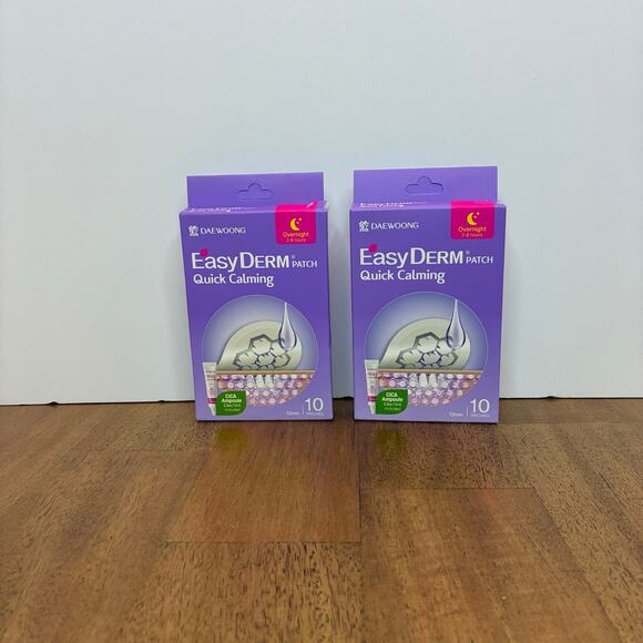 EasyDerm Quick Calming Magnesium Patches – Hydrocolloid Acne Spot Treatment New - Picture 9 of 10